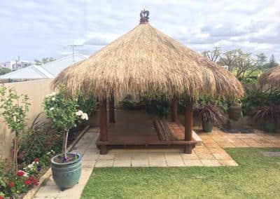 Bali Huts Installed by Mr Thatch